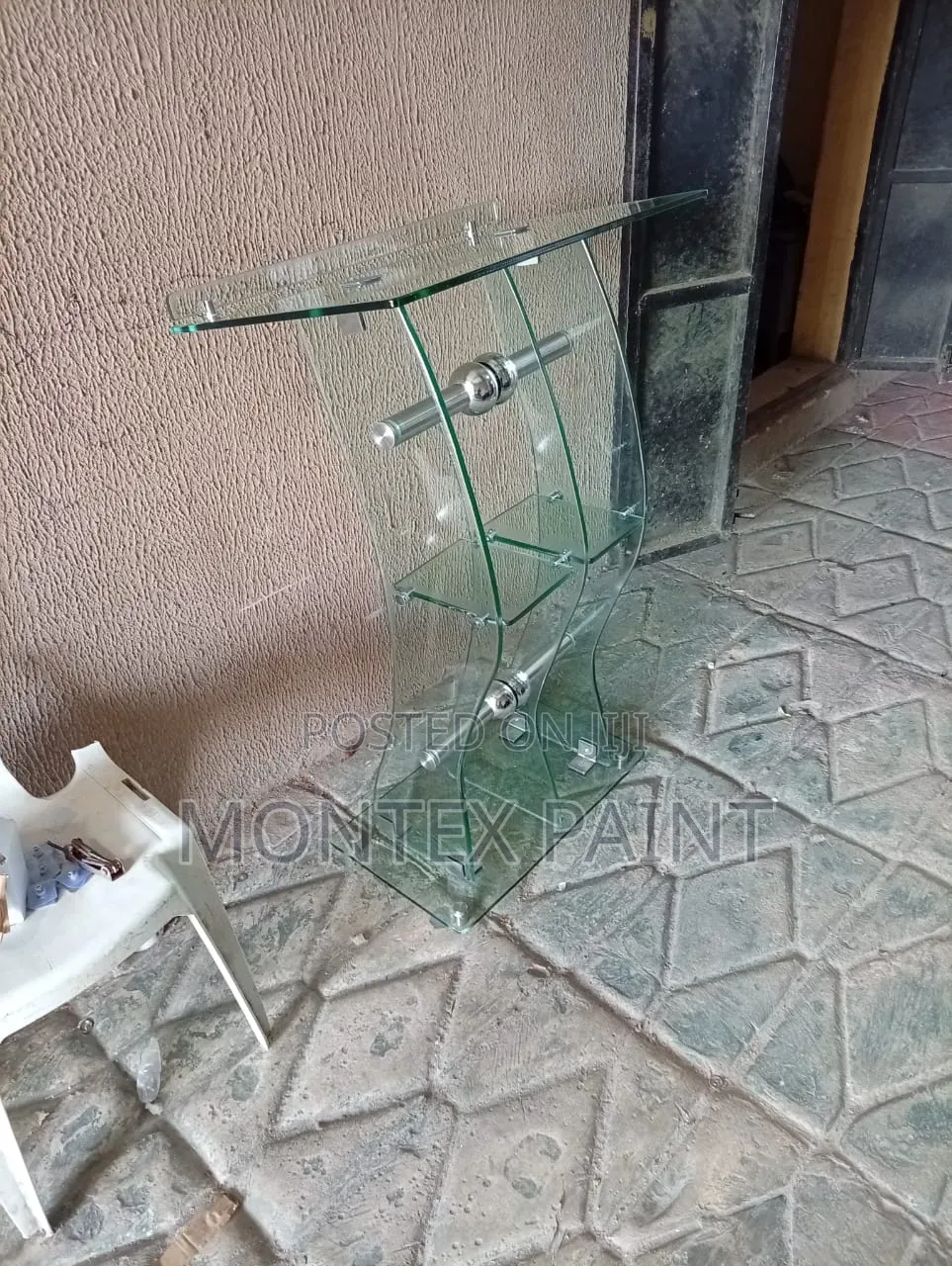 High Quality Glass Pulpit for Church