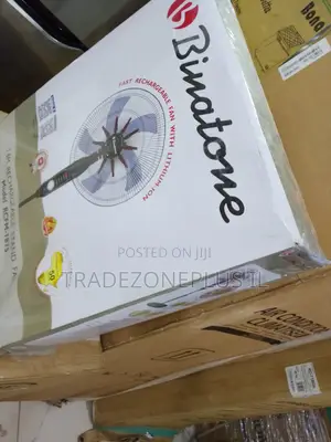 Binatone 1.6m Rechargeable Fan for Daily Nigerian Home Use