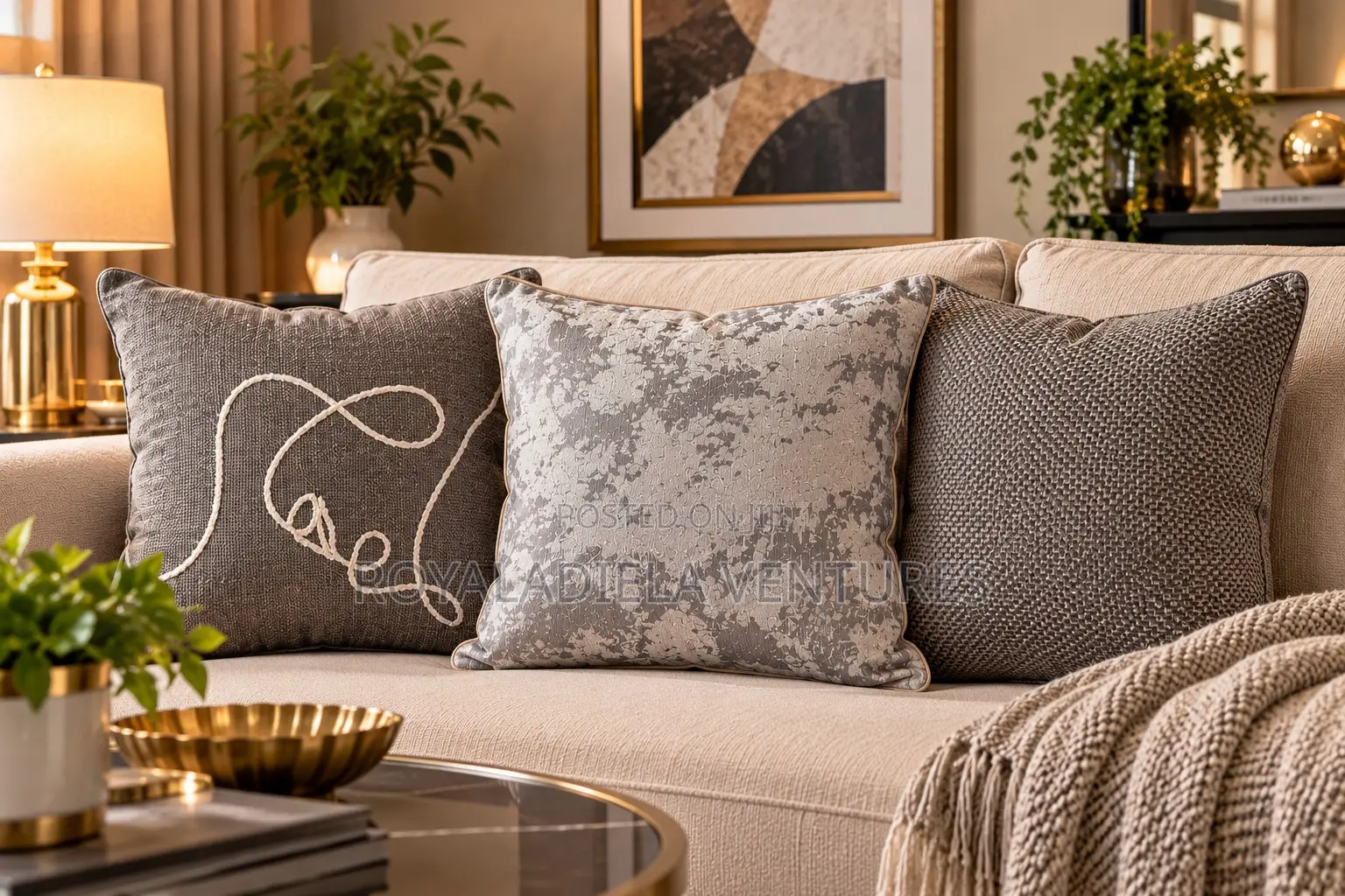 Fibre Throw Pillows