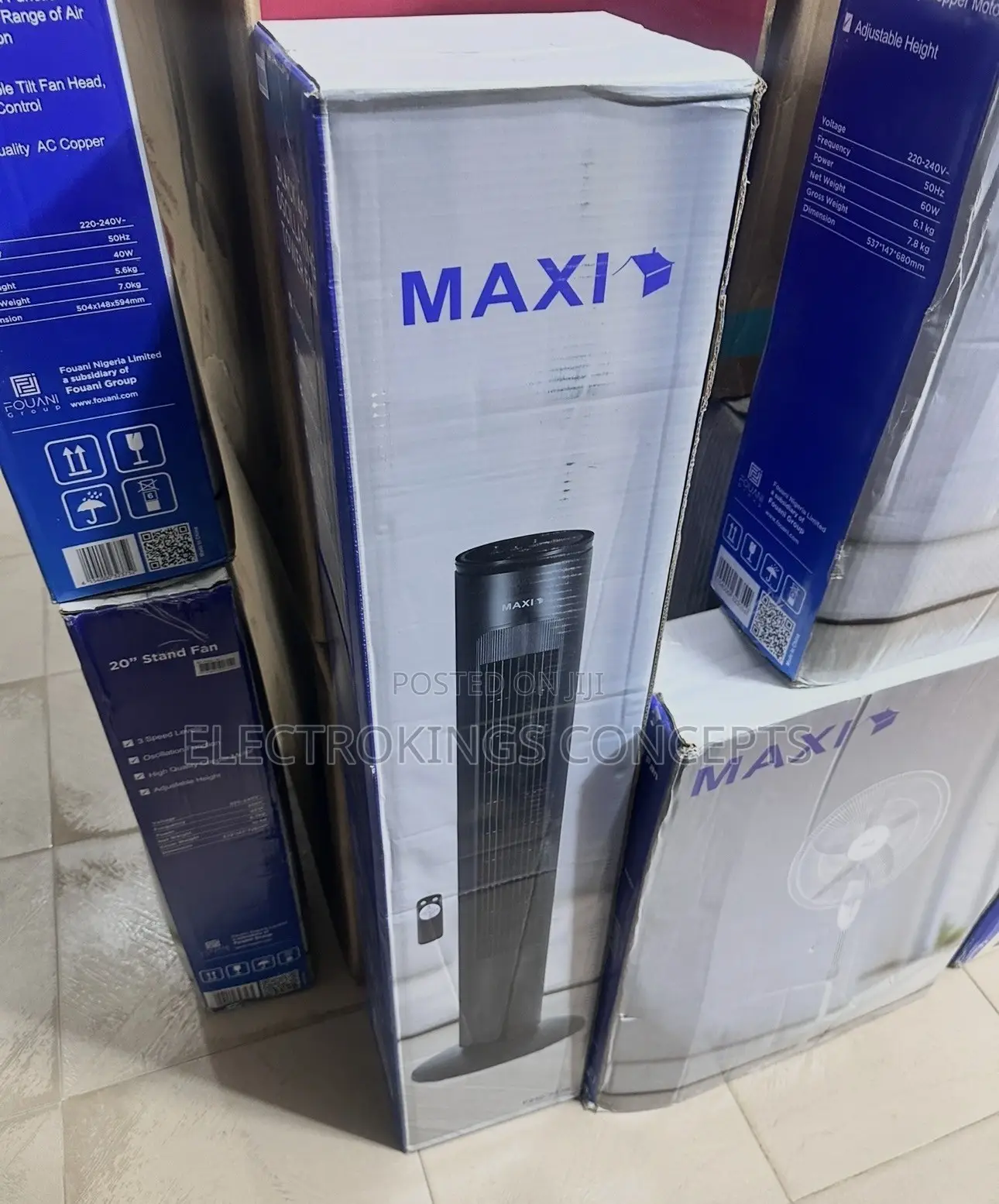 Maxi 40 Inches Tower Fan | 10-22jrb