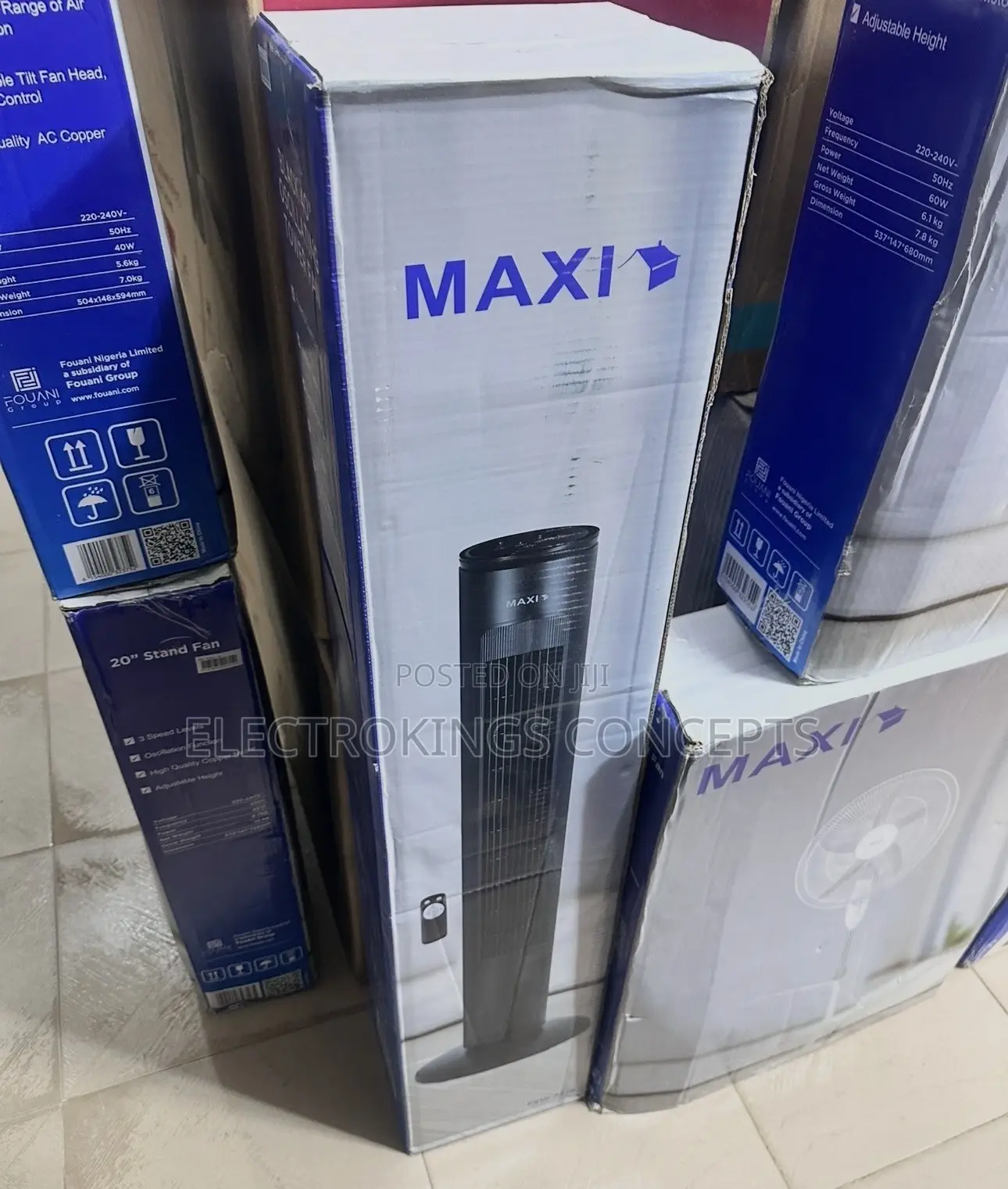Maxi 40 Inches Tower Fan | 10-22jrb