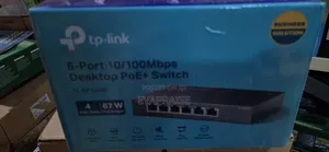 Tp Link 6-Port 10/100mbps Desktop Poe +Switch