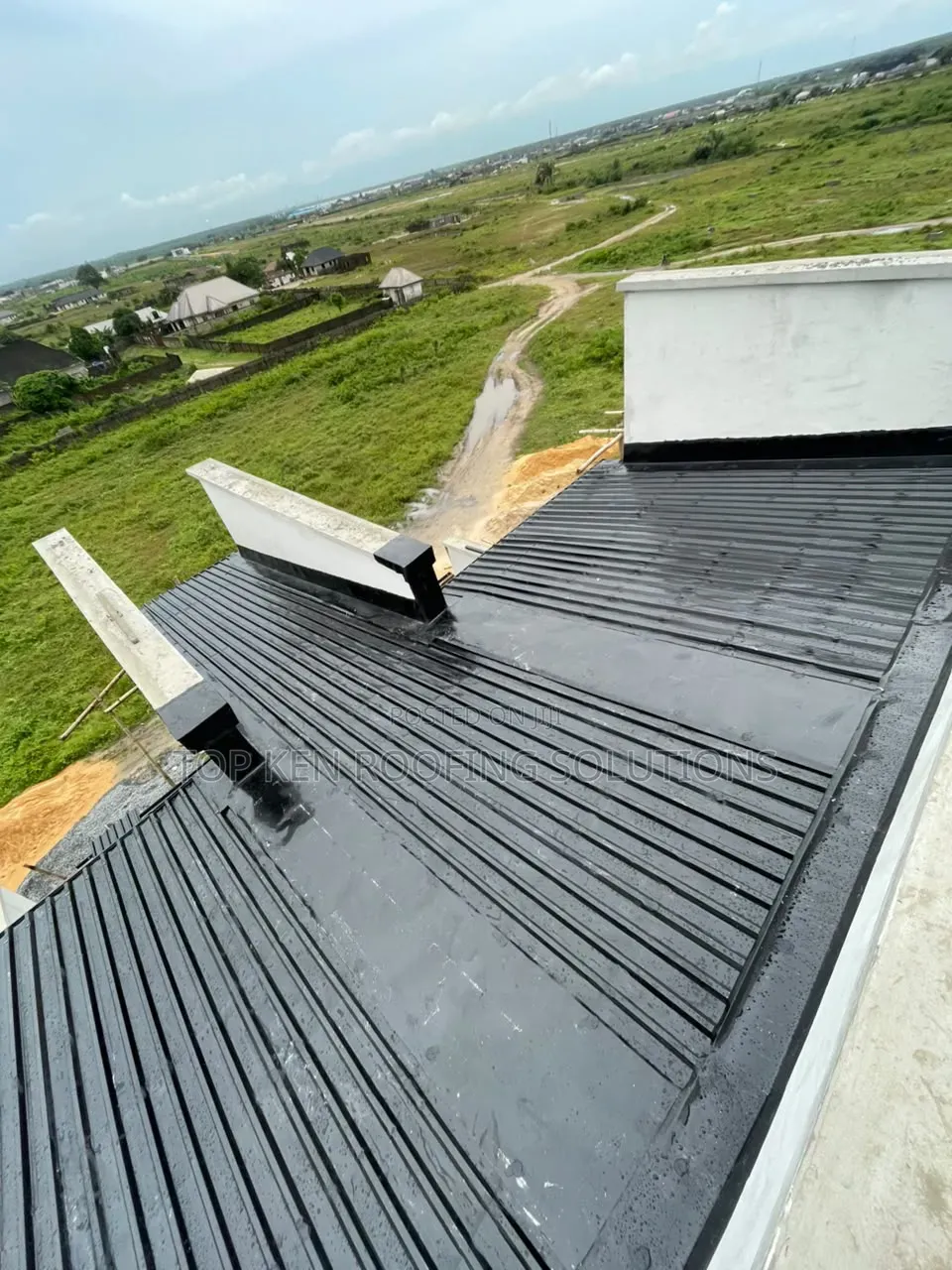 Premium Black Longspan Roofing Sheet 0.55(B)mm