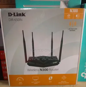 D Link Wireless N300 Router Dir-650in