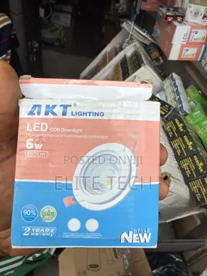 Original AKT 6W COB LED Recessed Downlight / POP Ceiling Light