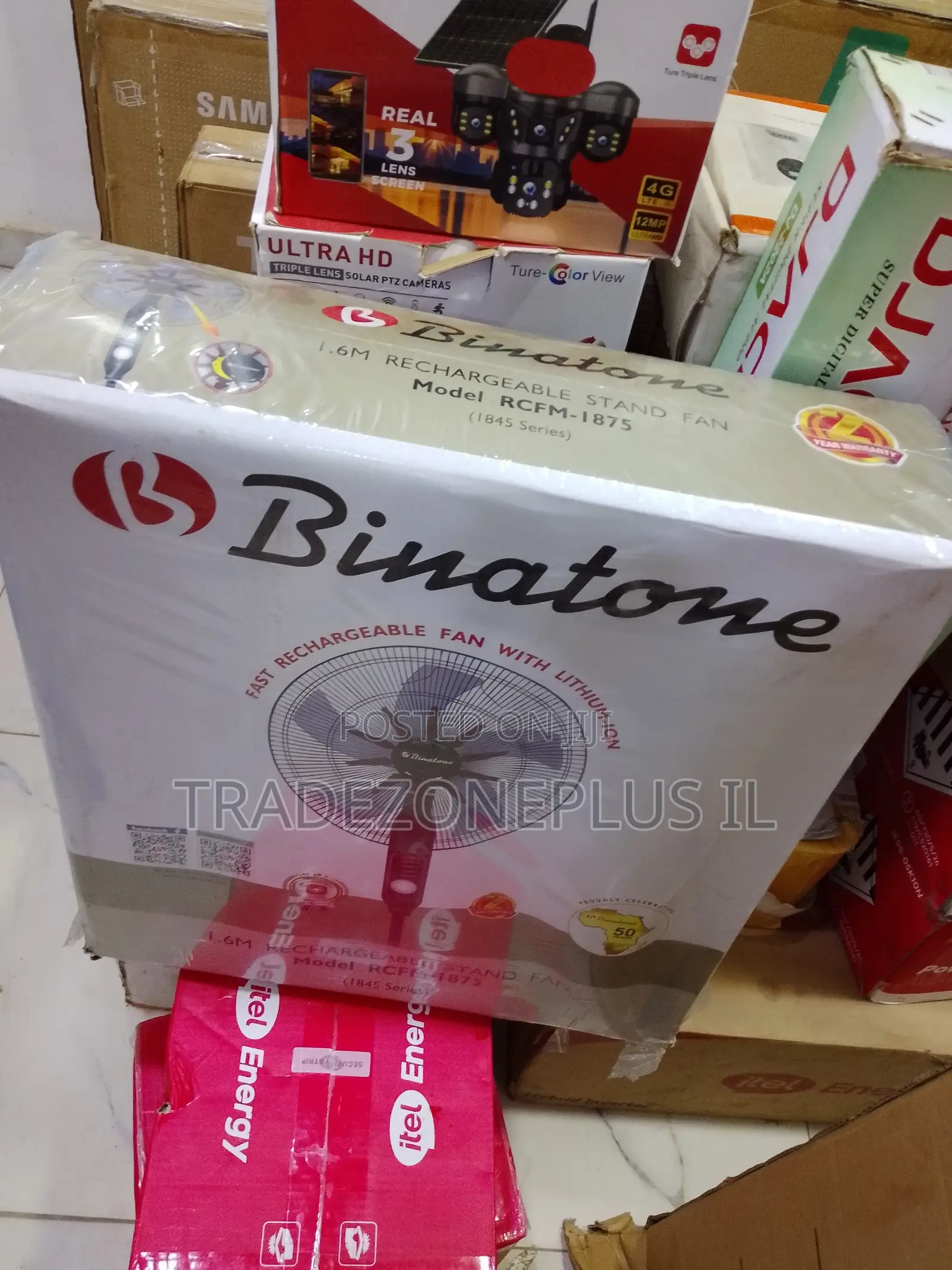 Binatone RCM-1875 Home Cooling Solution With Rechargeable Power