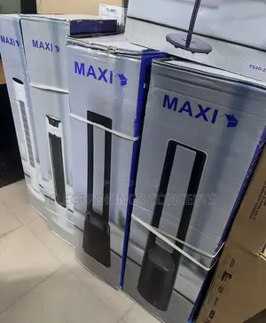 Maxi 42 Inch Bladeless Fan in Black | 150pd-Ams Available in Store