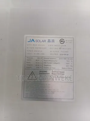 JA Solar 400W Bifacial Solar Panel – Monocrystalline PV Module