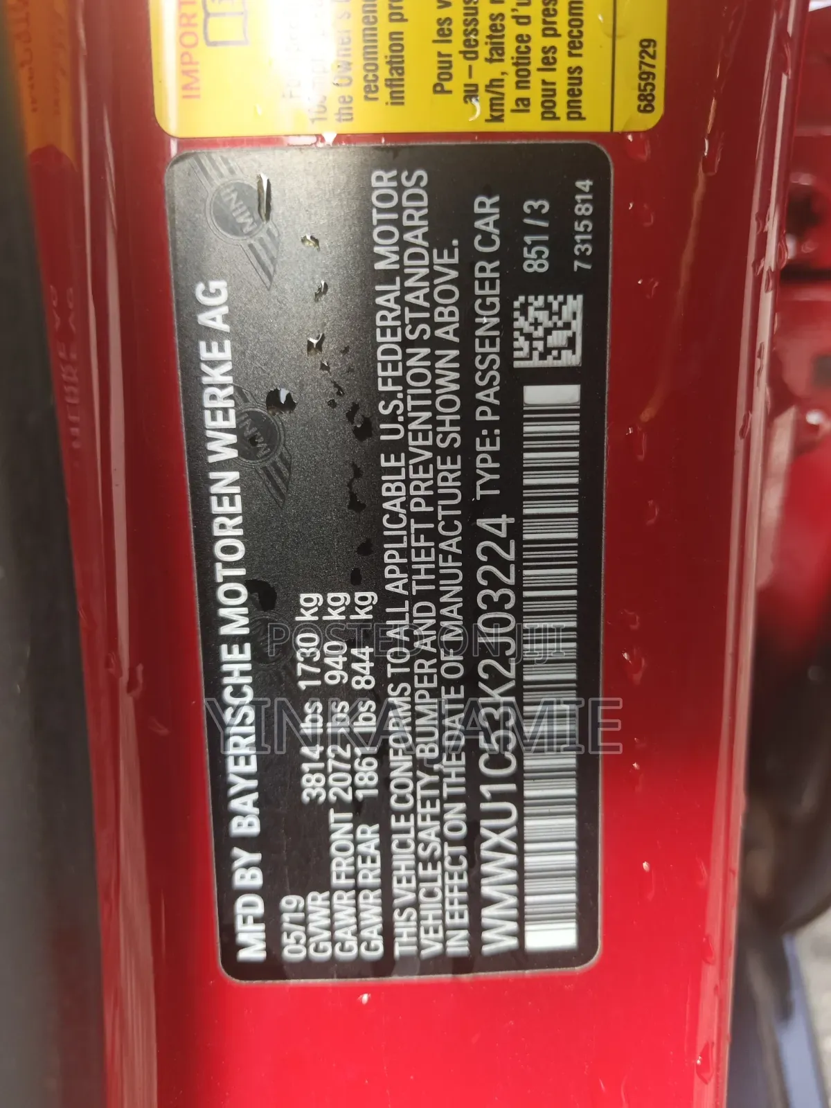Mini Mini 2020 Red