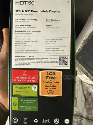 Infinix Hot 50i 128 GB