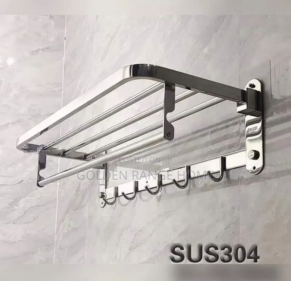 High-Quality SUS304 Stainless Steel Towel Racks
