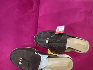 Unisex High Sole Half Shoe