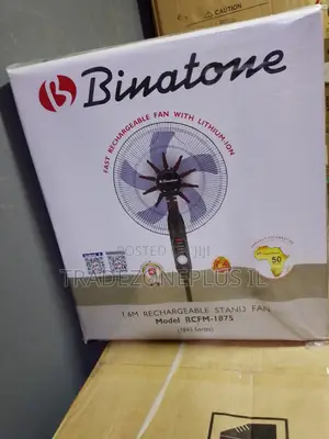 Binatone RCM-1875 Tall Stand Fan for Personal Cooling Needs