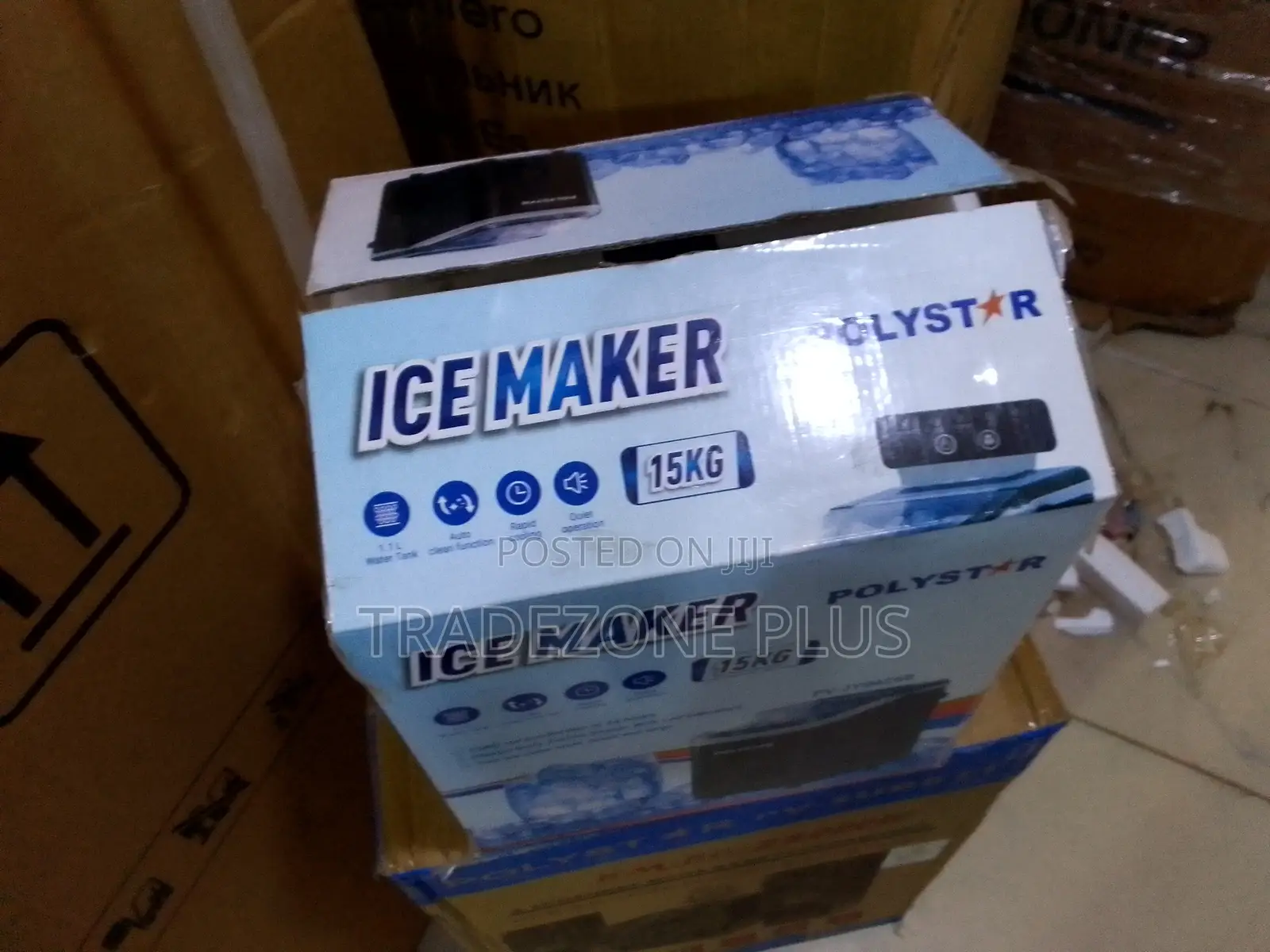 Polystar Ice Maker for Homes, Shops and Small Offices