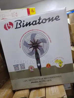 Binatone Rechargeable Standing Fan for Flexible Daily Use
