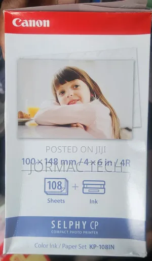 Canon Selphy Cp Ink /Cartridge 108 Sheets and Ink