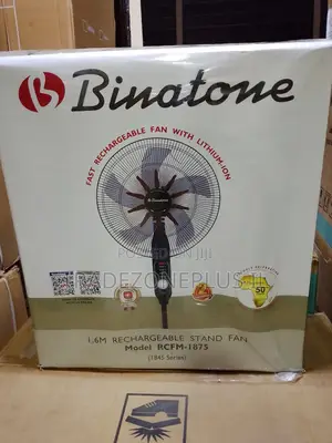 Keep Air Moving With Binatone RCM-1875 Pedestal Fan