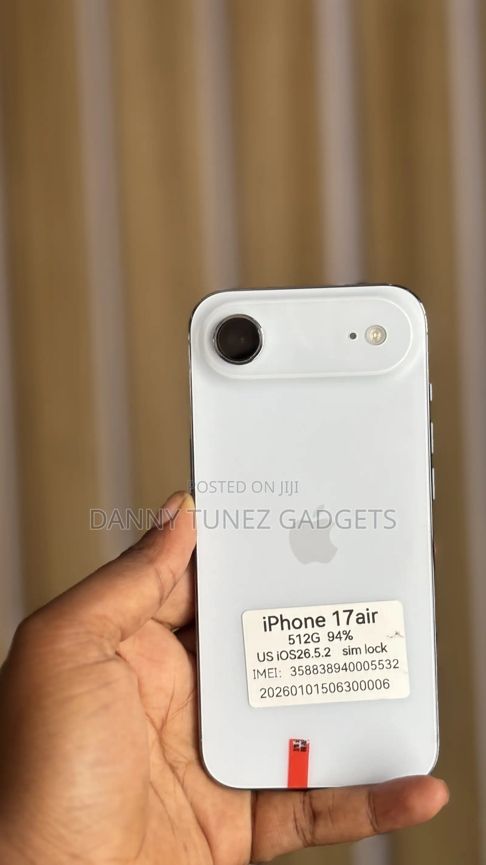 Apple iPhone Air 256 GB White