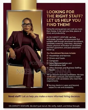 Experienced Female Househelps Available.