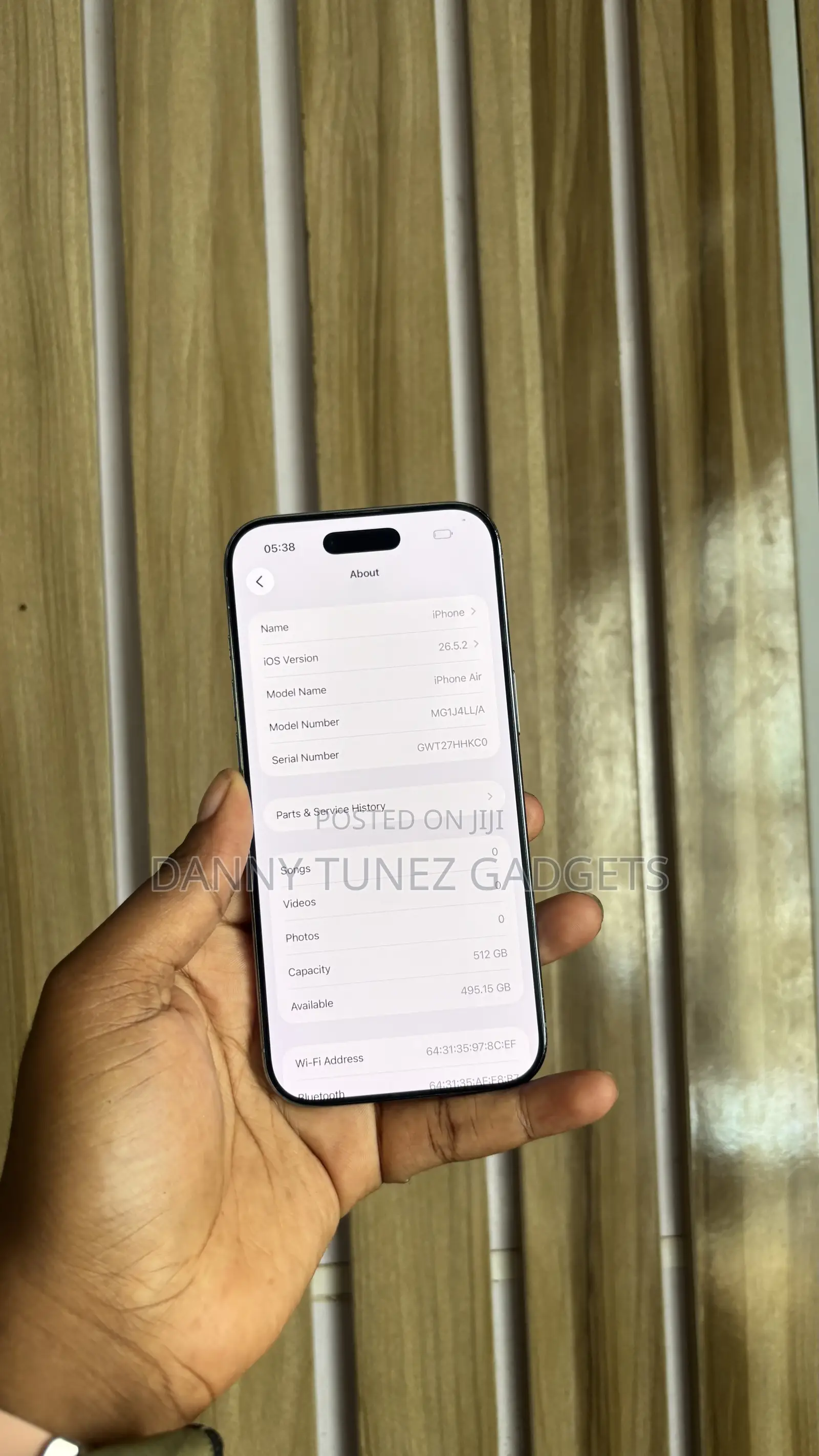 Apple iPhone Air 256 GB White