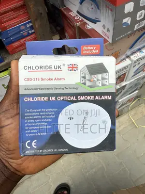 Wireless Battery-Operated Fire & Smoke Alarm Detector