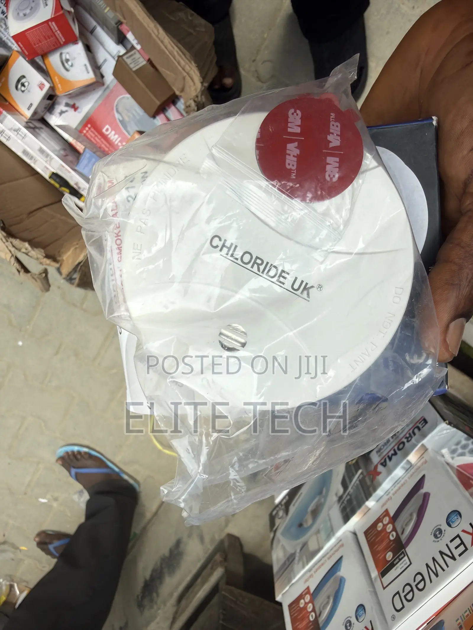 Wireless Battery-Operated Fire & Smoke Alarm Detector