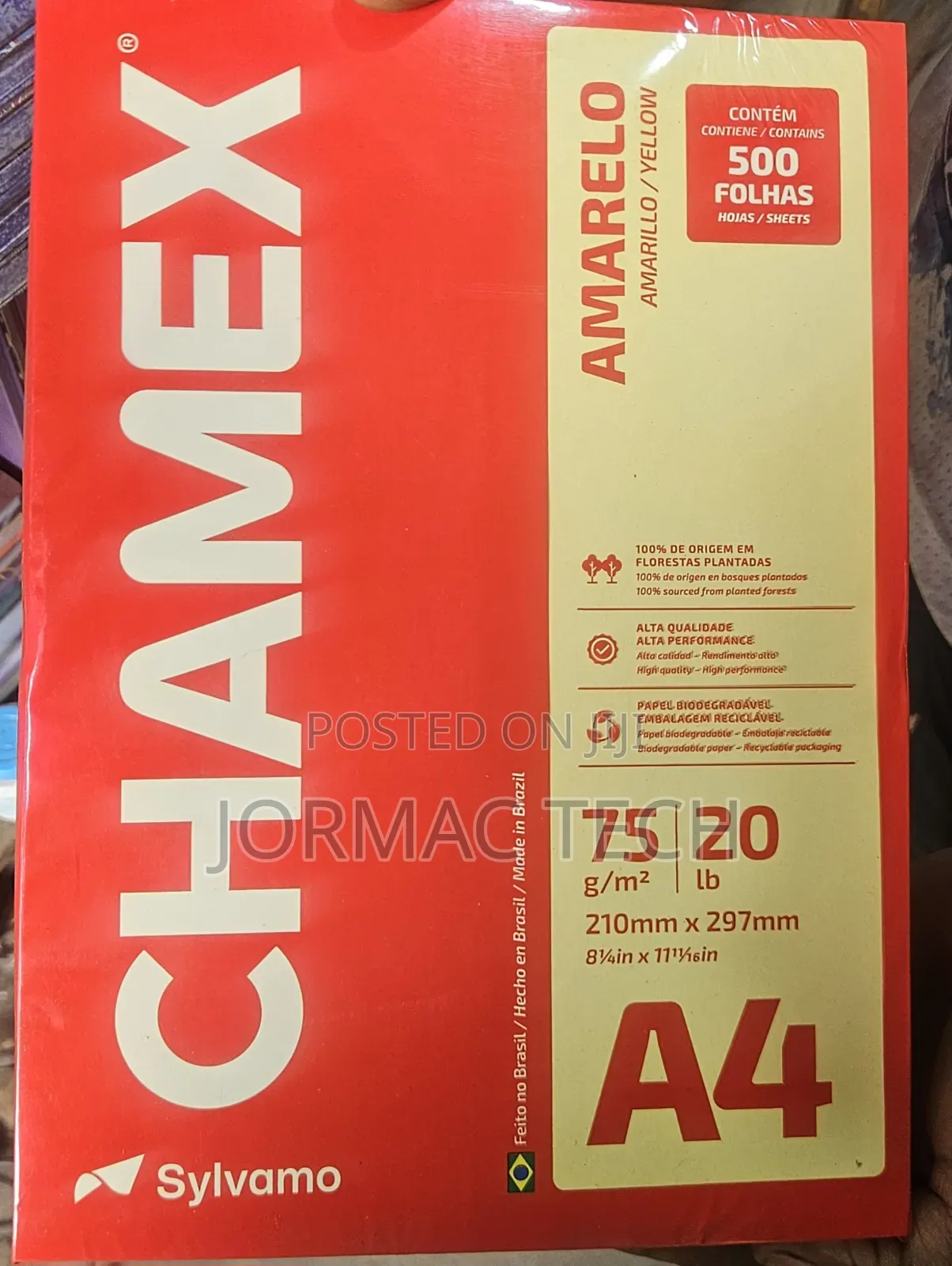 Chamex A4 Color Paper 75gsm