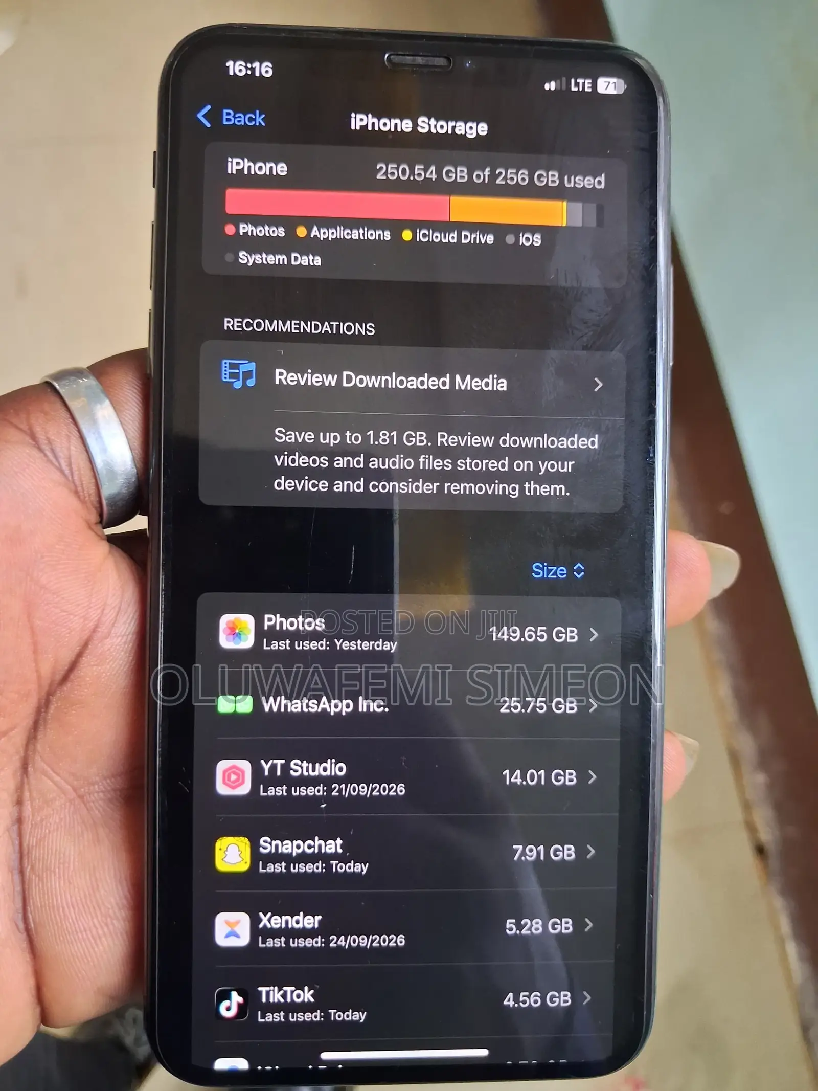 Apple iPhone XS Max 256 GB Gray