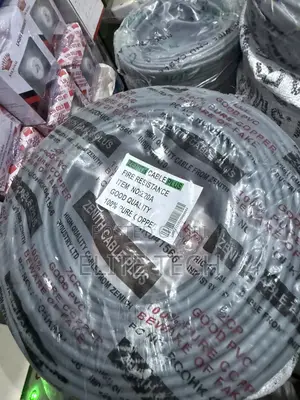 Description Original 2.5mm X 3 Core Flat Copper Cable Coil