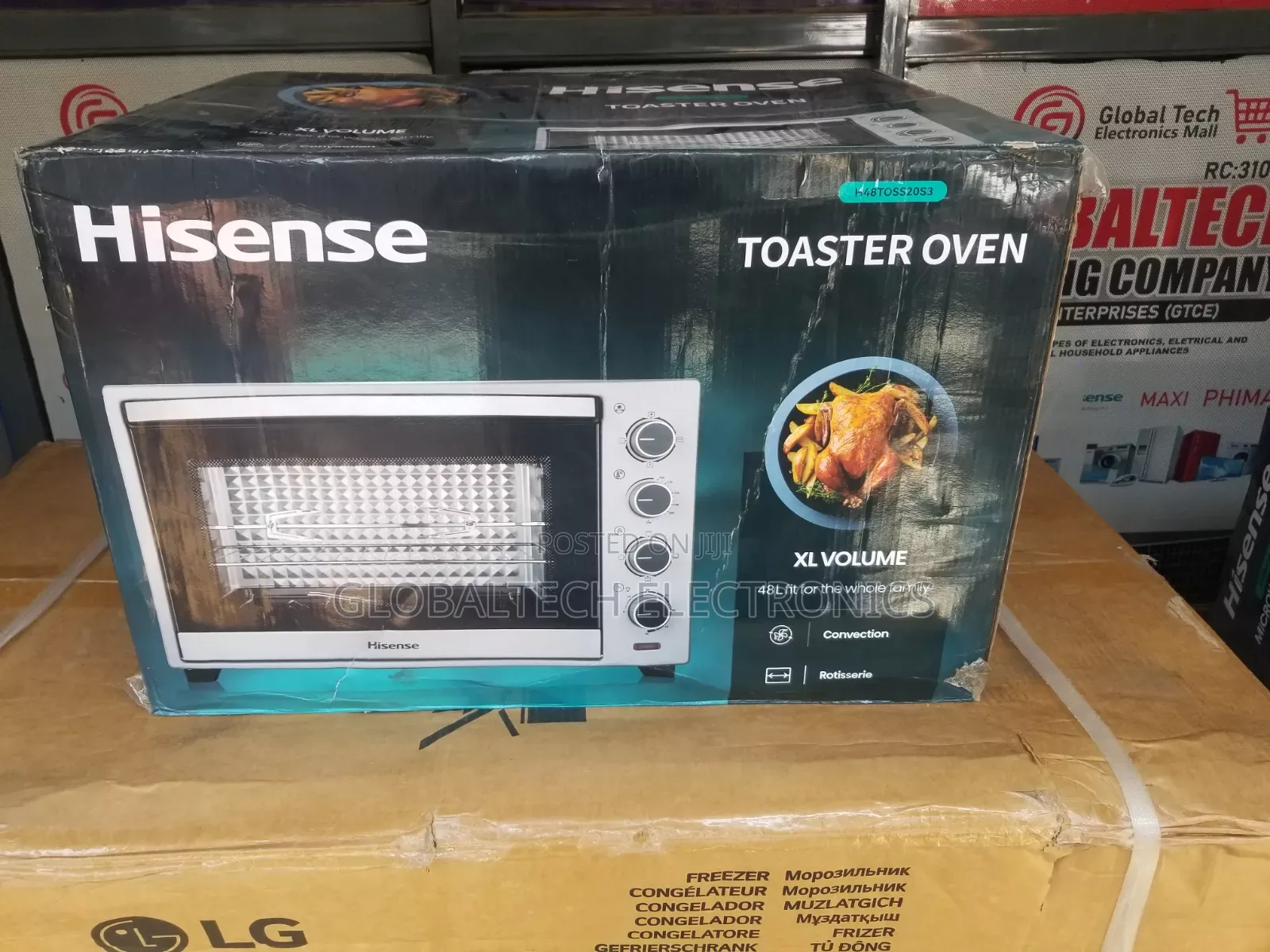 Hisense Toaster Oven 48L 2000W (H48TOSS20S3)