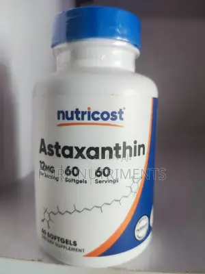 Nutricost Astaxanthin 60 Softgels Powerful Antioxidant Support
