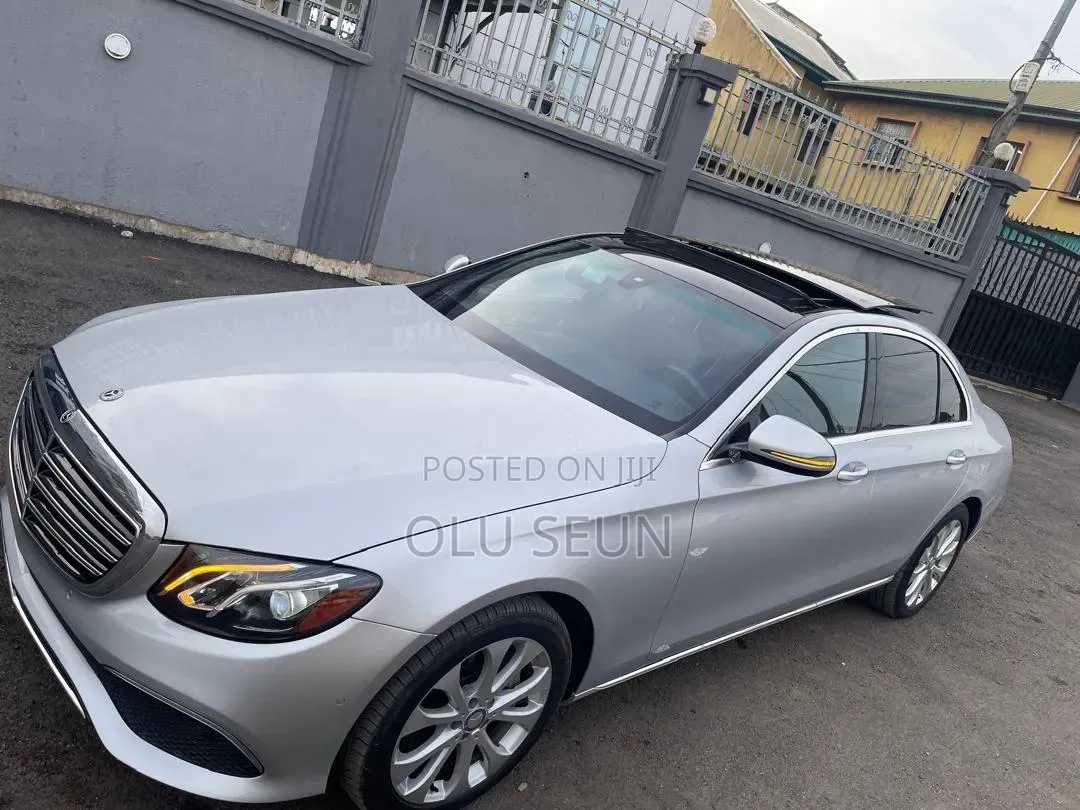 Mercedes-Benz E400 2017 Silver