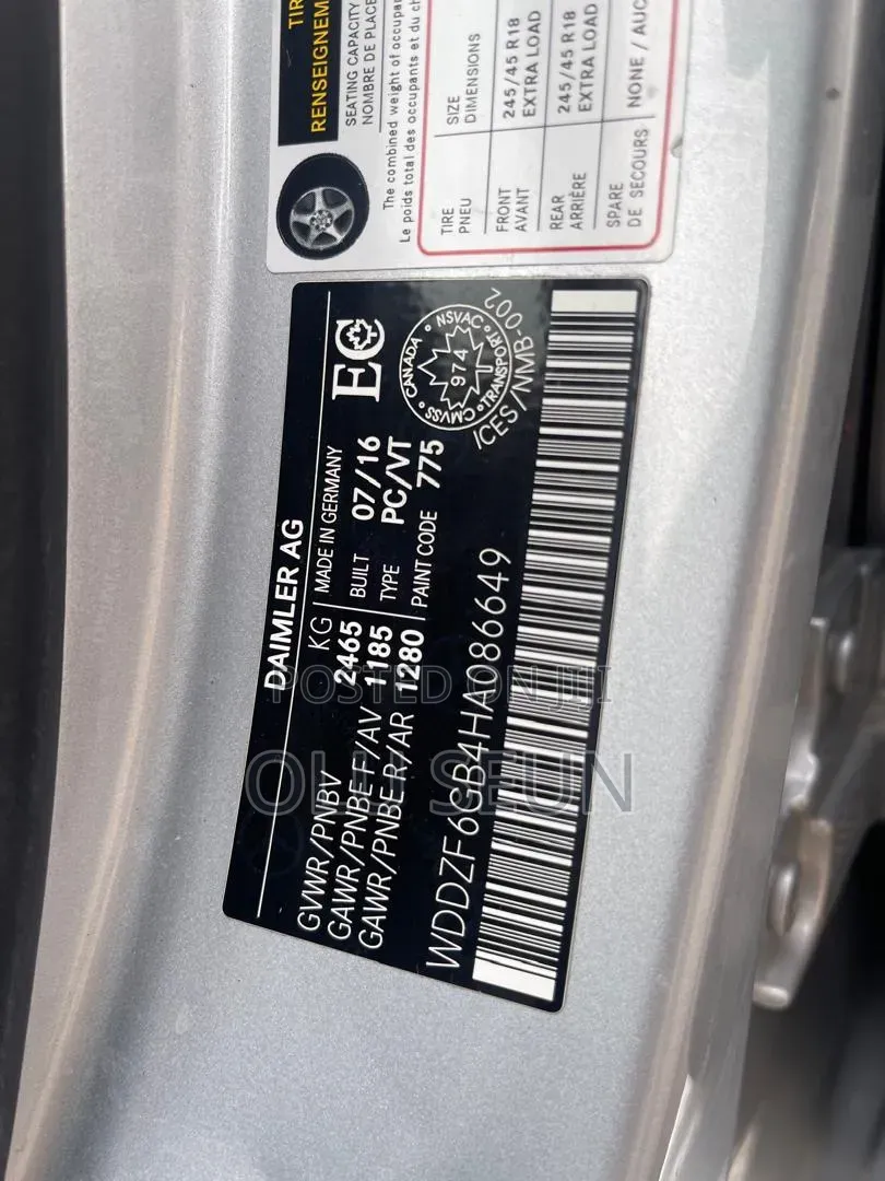 Mercedes-Benz E400 2017 Silver