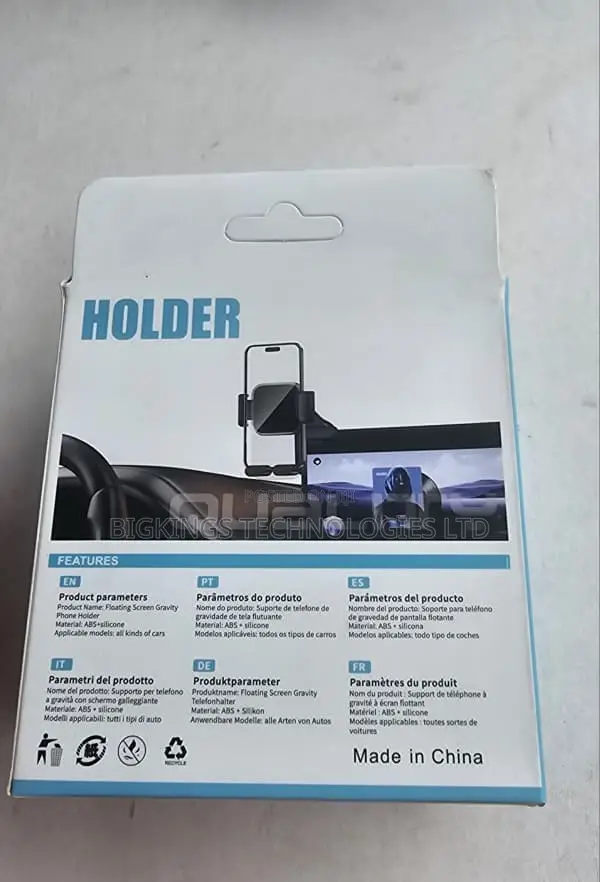 Automatic Clamping Car Phone Holder