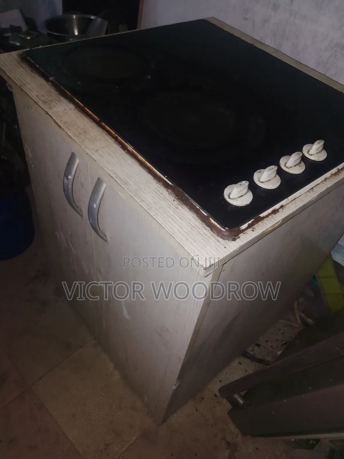 4 Burner Hot Plate With Stand