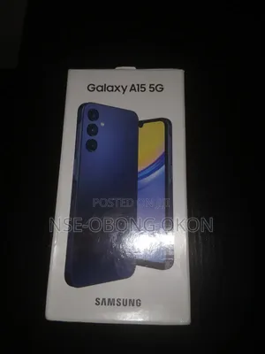New Samsung Galaxy A15 5G 128 GB Blue
