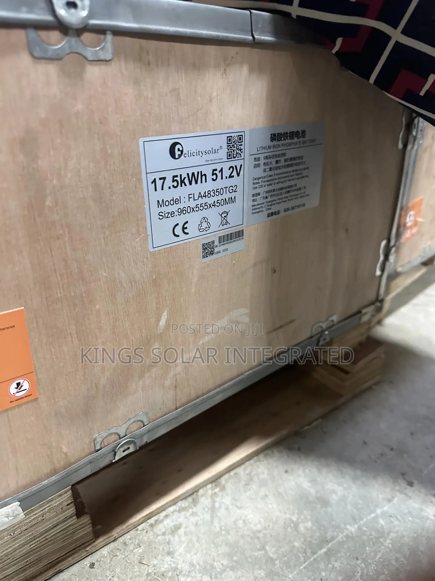 Felicity Lithium Battery Flat