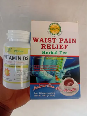 Greatea Waist Pain Relief and Vitamin D3 (Alleviate Joint Stiffness)