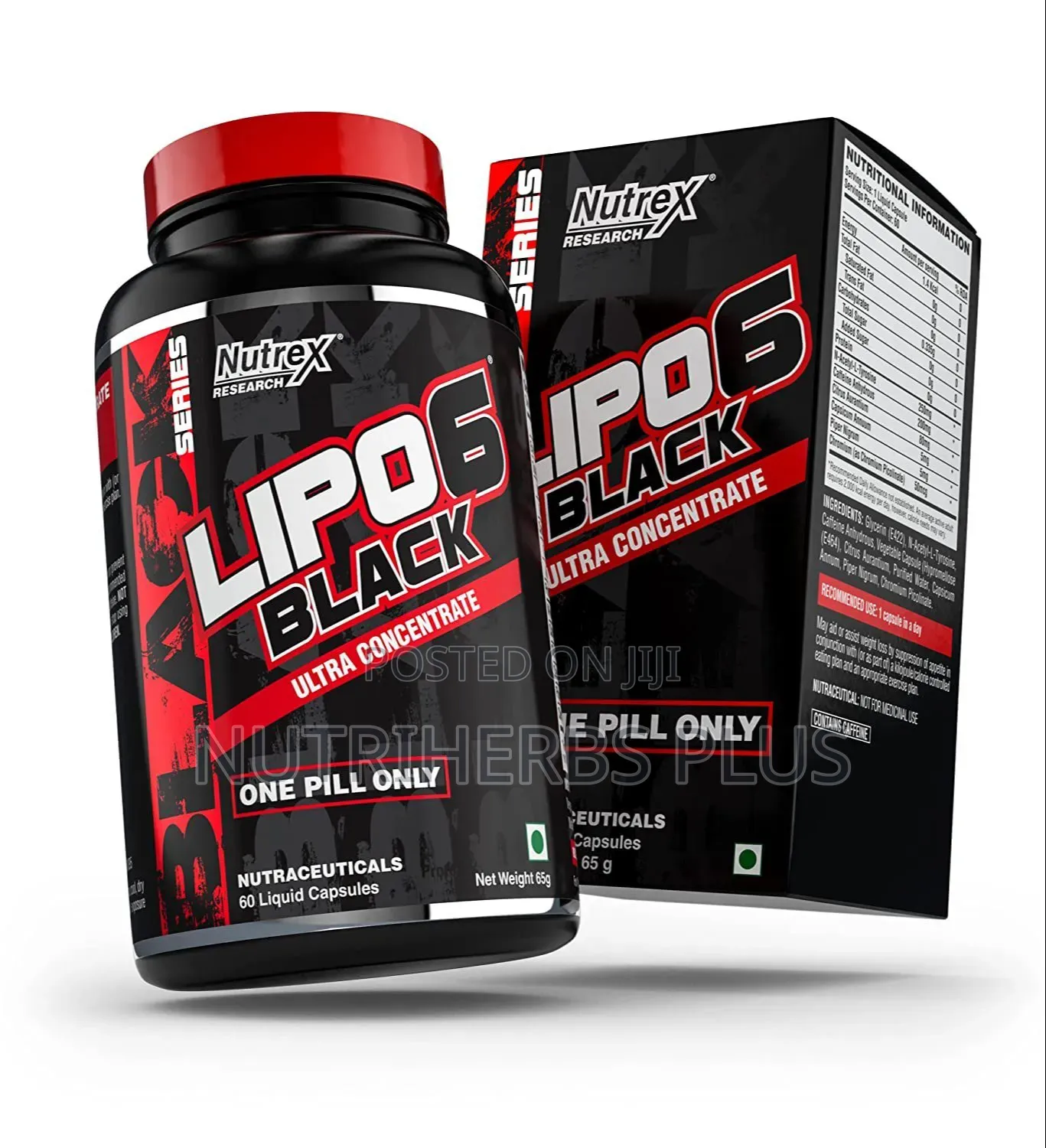 NUTREX LIPO 6 BLACK ULTRA CONCENTRATE (Help Accelerate Weight Loss)