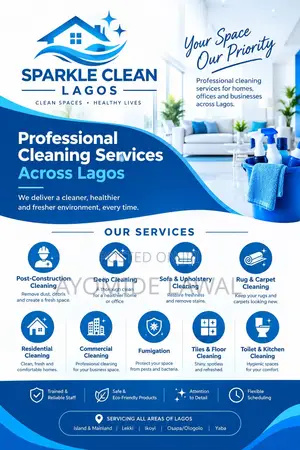 Professional Post-Construction & Deep Cleaning Services in Lagos