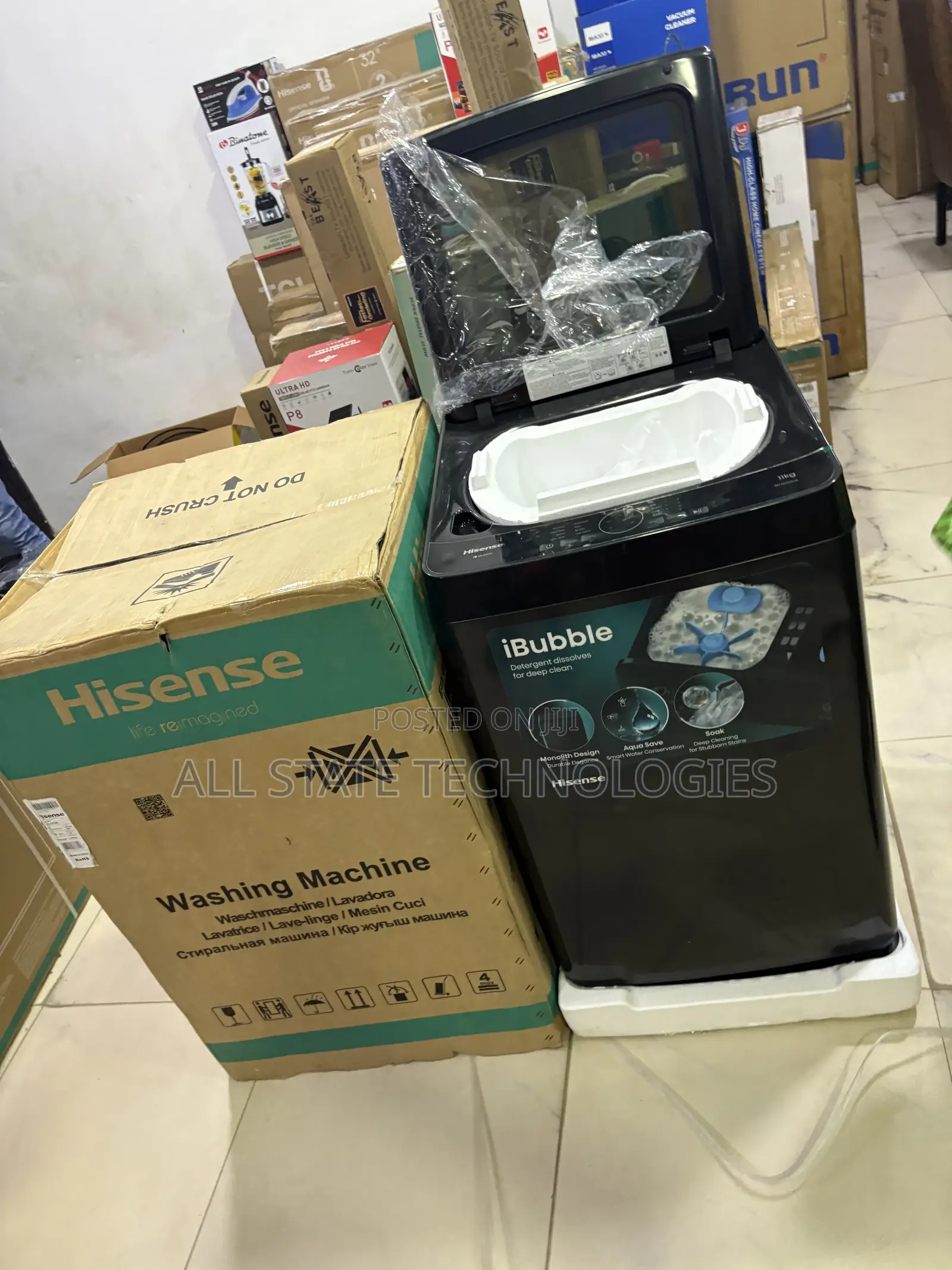 Hisense 11KG Washer With Pause and Add Function