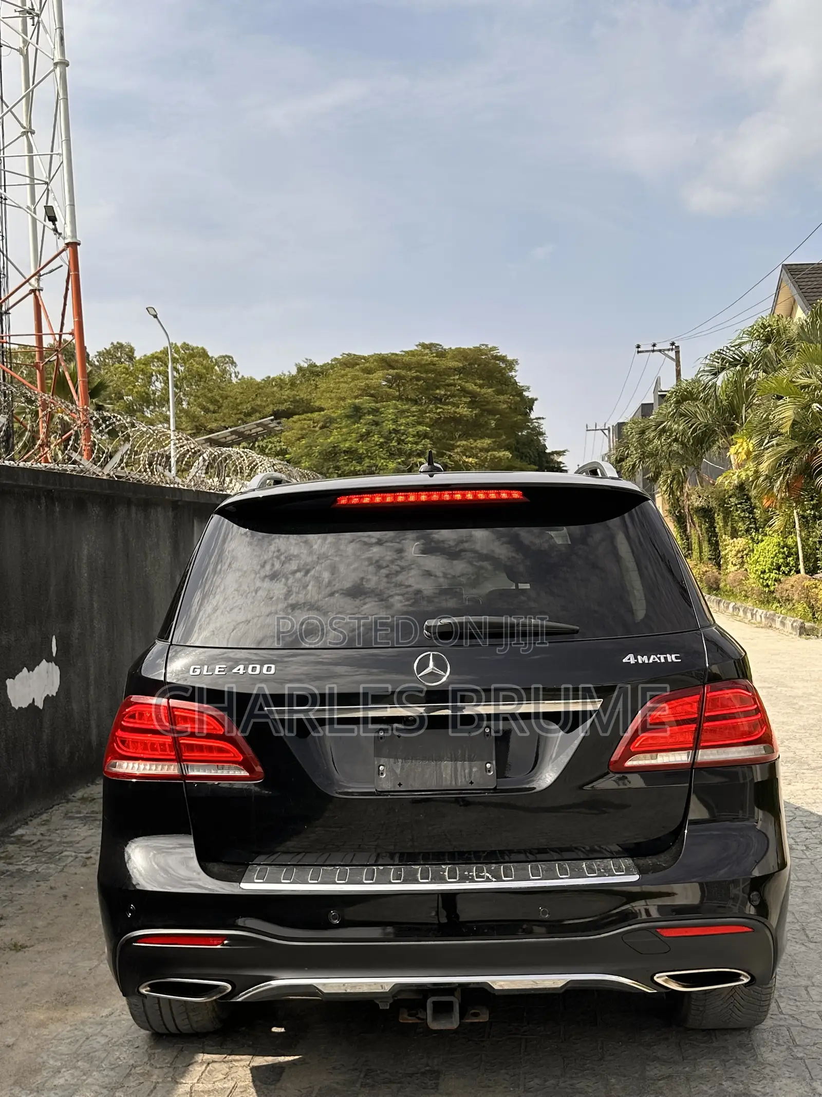 Mercedes-Benz GLE-Class GLE 400 4MATIC 2016 Black