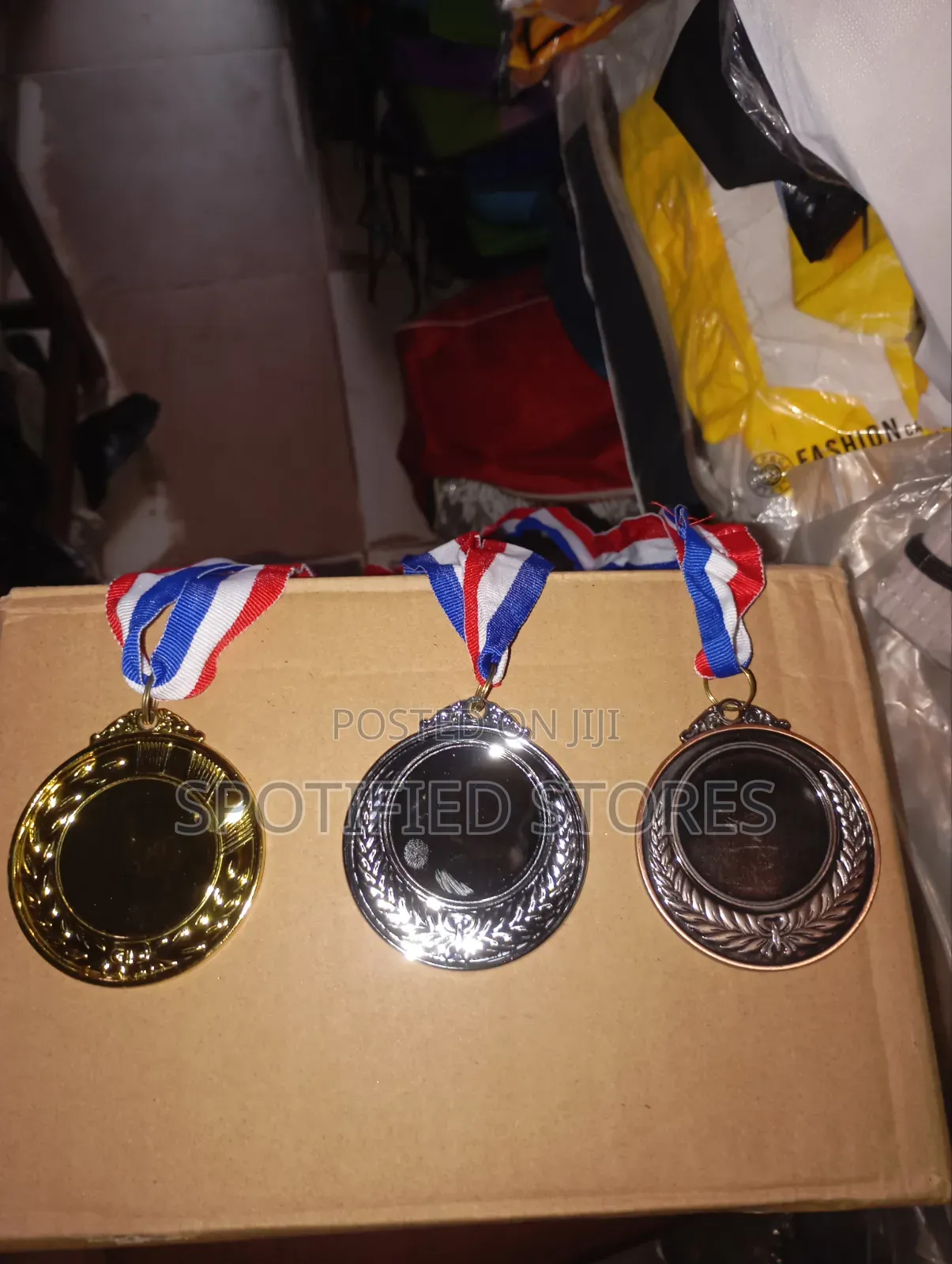Gold, Silver and Bronze Medals