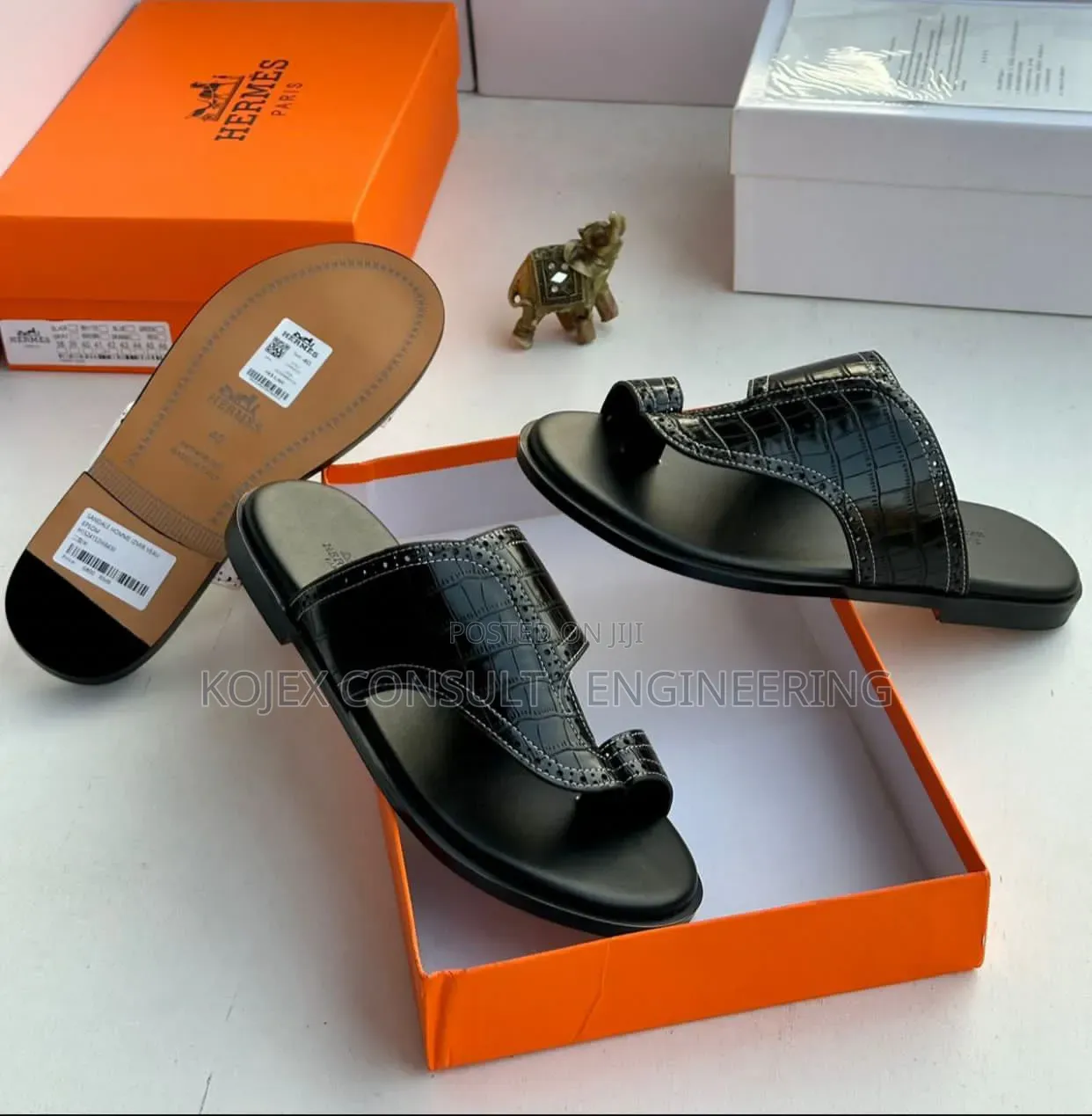 Comfy Hermes Men Slides