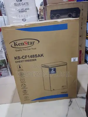 Kenstar Chest Freezer for Extra Food Capacity KS-CF148SAK