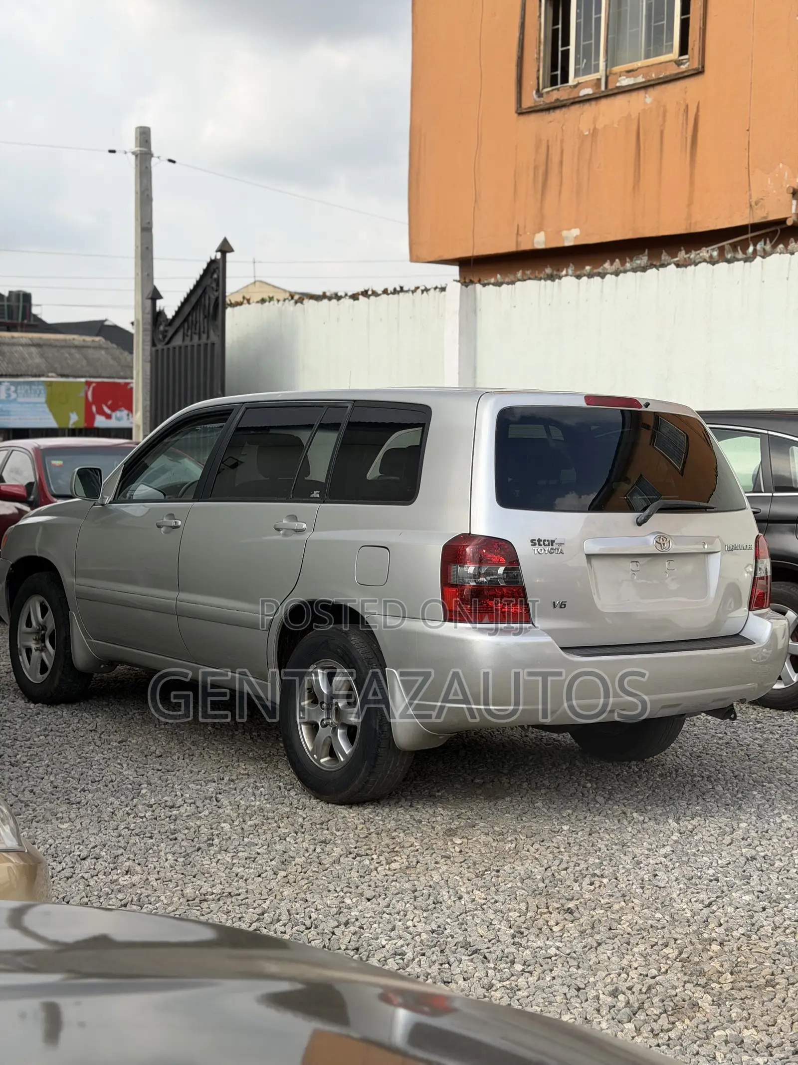 Toyota Highlander V6 2006 Silver