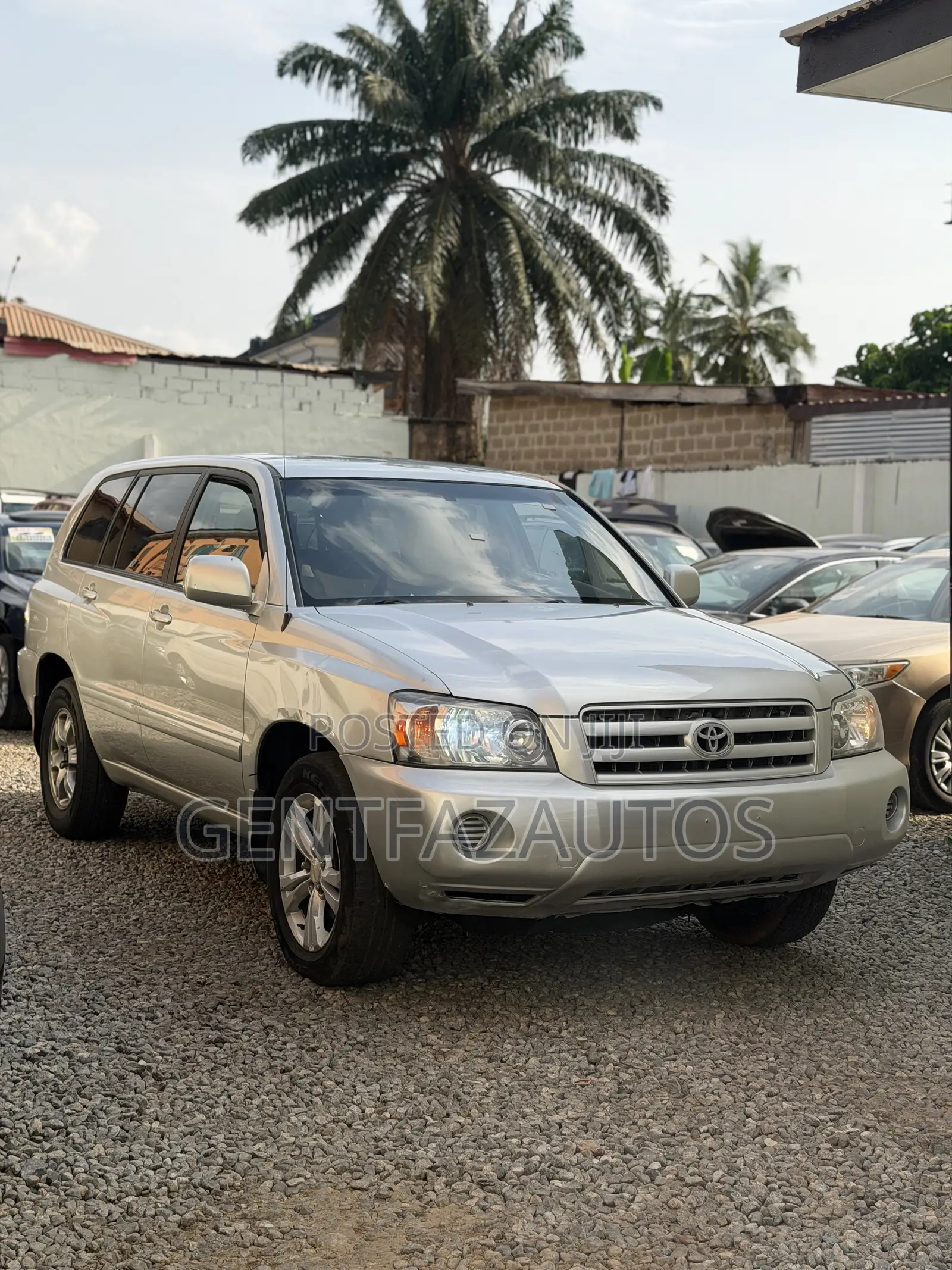 Toyota Highlander V6 2006 Silver