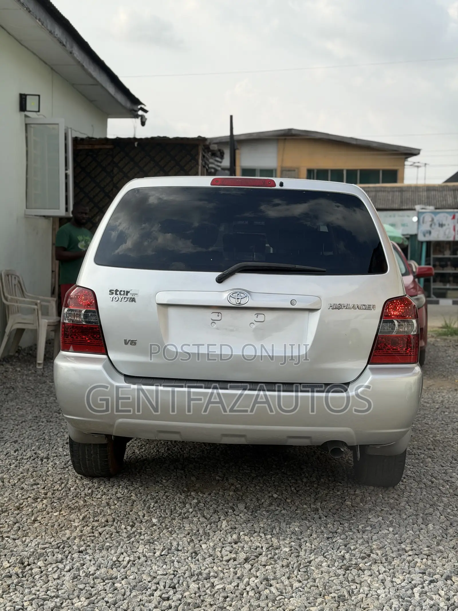 Toyota Highlander V6 2006 Silver