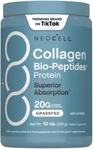 Collagen Bio Peptides Powder 10 Oz, Hair, Skin & Nails Support