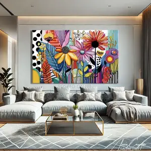 Modern Nd Comics Aesthetic Abstract Wall Art Interior Decors